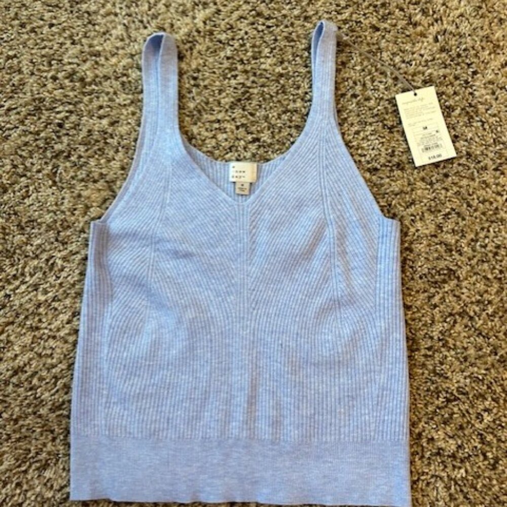 NWT--Target A New Day knit tank top --Medium